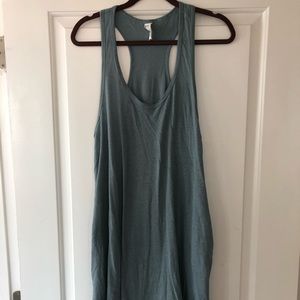 PACT Trapeze dress in Blue